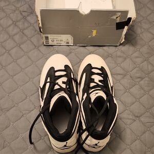 Air Jordan Black and Barely Rose Sneakers